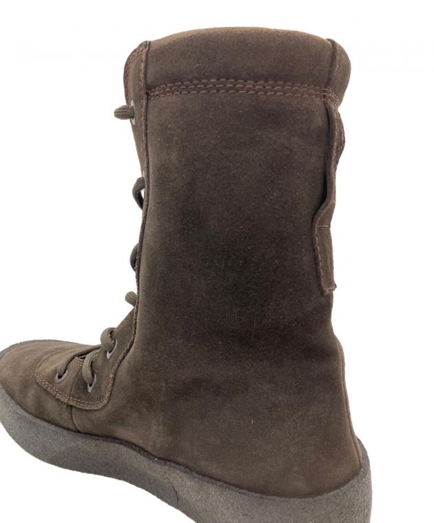 YEEZY SEASON 4 スエード ブラウン クレープソール26CM 正規品 中古・古着通販】YEEZY SEASON4 (イージーシーズン4) CREPE BOOT OIL
