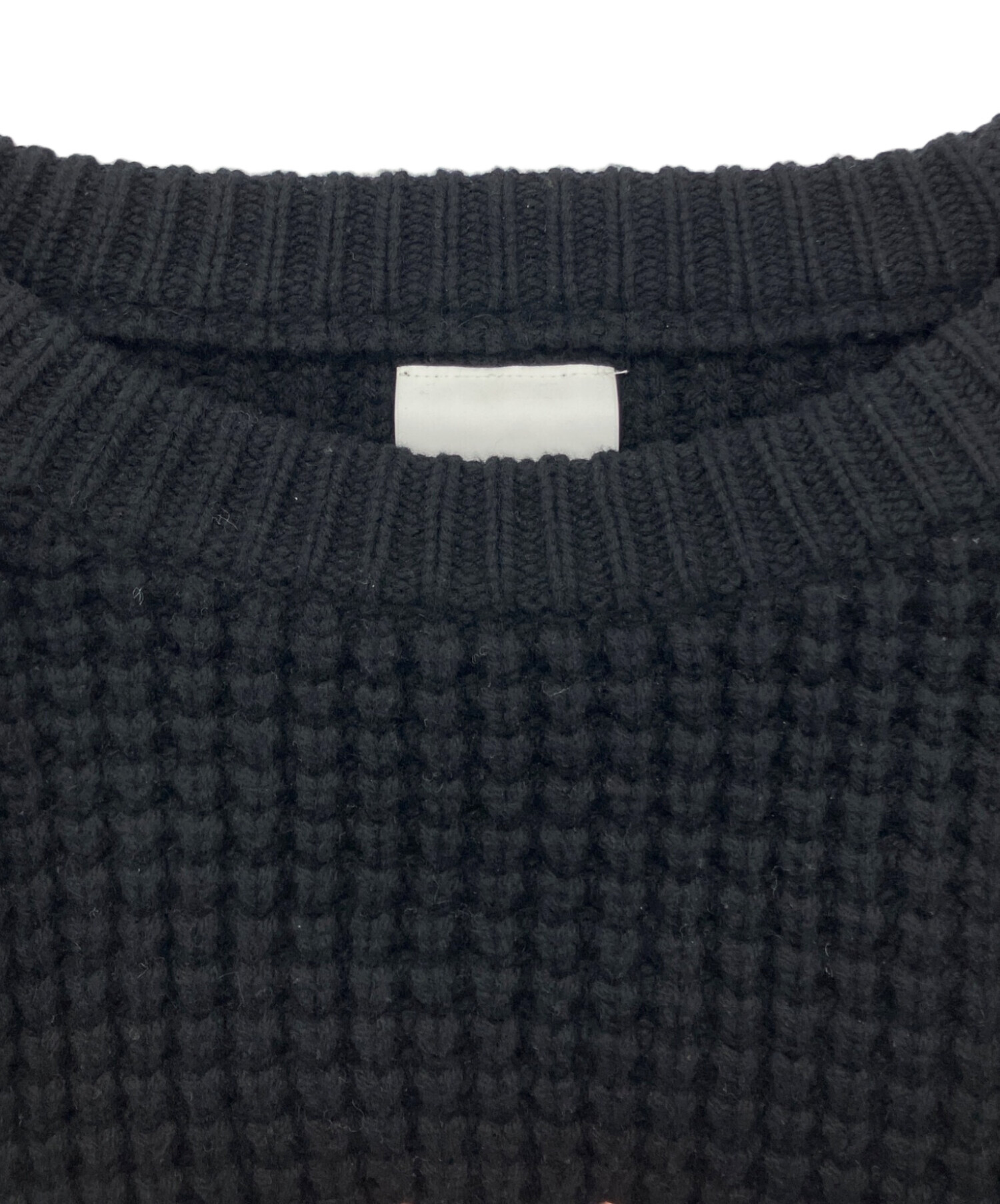 中古・古着通販】SUS SOUS (シュスー) popcorn merino wool knit 