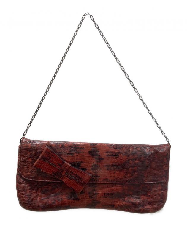 中古・古着通販】MIU MIU (ミュウミュウ) ショルダーバッグ レッド