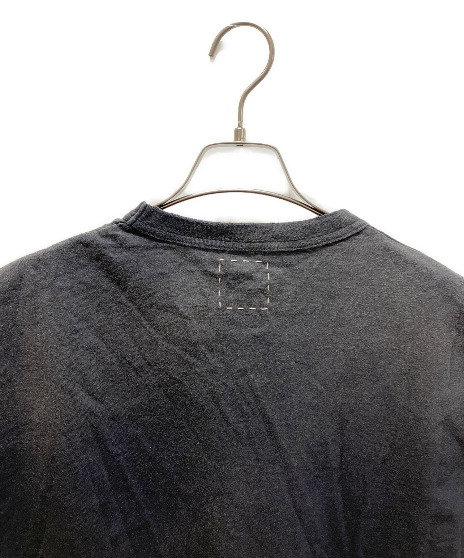中古・古着通販】VISVIM (ビズビム) JUMBO TEE S/S V CRASH ブラック