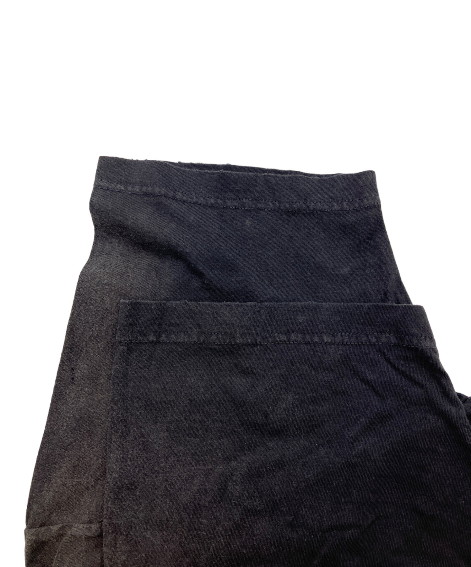 中古・古着通販】VISVIM (ビズビム) JUMBO TEE S/S V CRASH ブラック