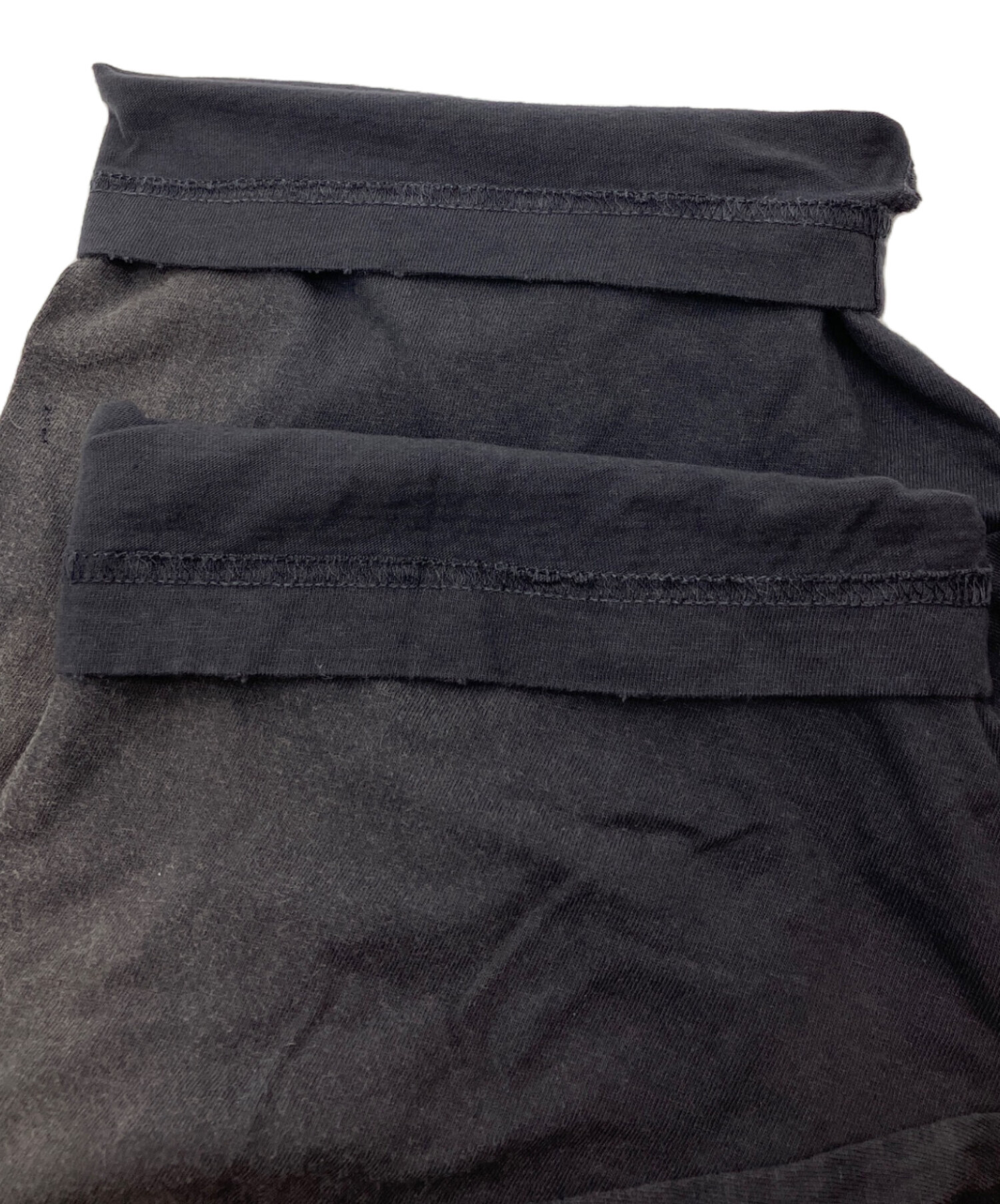 中古・古着通販】VISVIM (ビズビム) JUMBO TEE S/S V CRASH ブラック