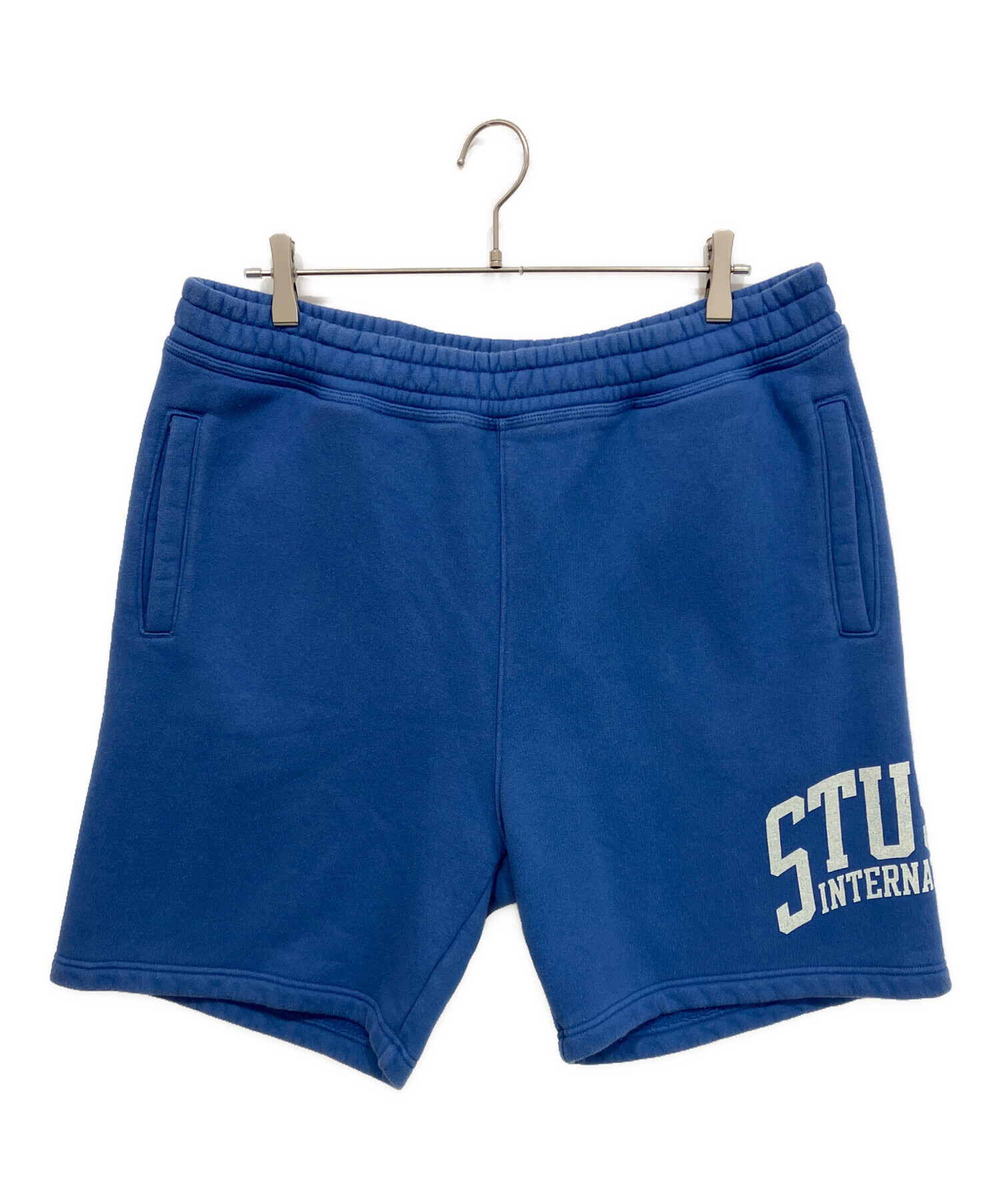 中古・古着通販】stussy (ステューシー) ハーフパンツ ブルー サイズ:L 