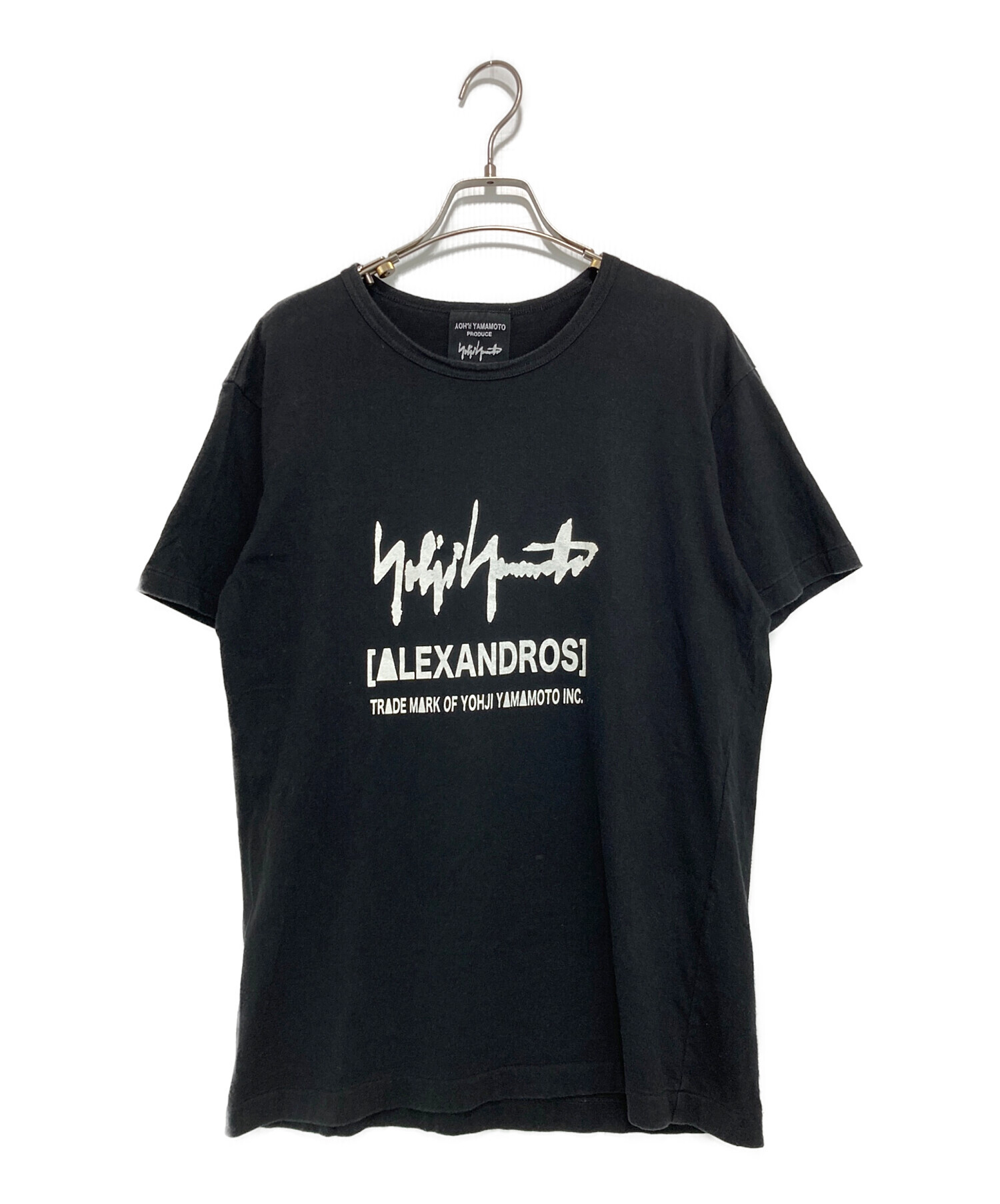 中古・古着通販】YOHJI YAMAMOTO (ヨウジヤマモト) ロゴプリントT