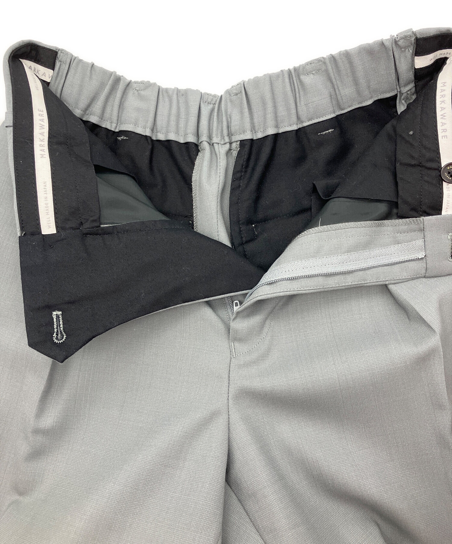 中古・古着通販】MARKAWARE (マーカウェア) PEGTOP TROUSERS ORGANIC