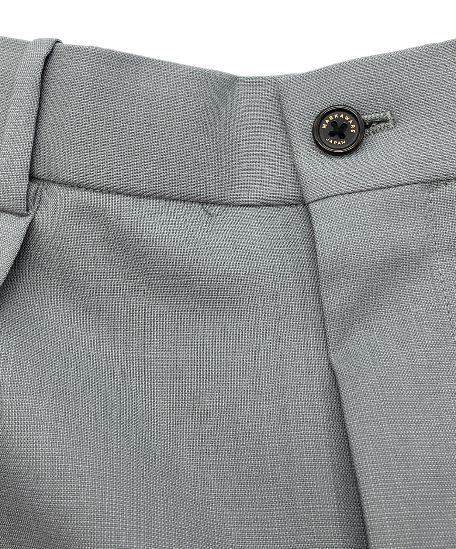 中古・古着通販】MARKAWARE (マーカウェア) PEGTOP TROUSERS ORGANIC