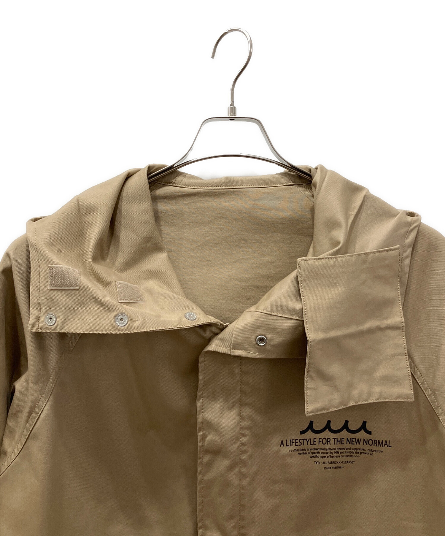 中古・古着通販】muta MARINE (ムータマリン) CLEANSE HOODED BLOUSON