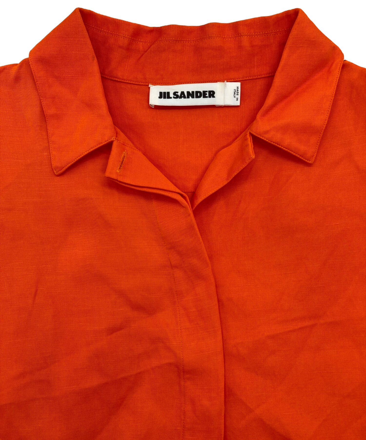 中古・古着通販】JIL SANDER (ジルサンダー) 半袖レーヨンシャツ
