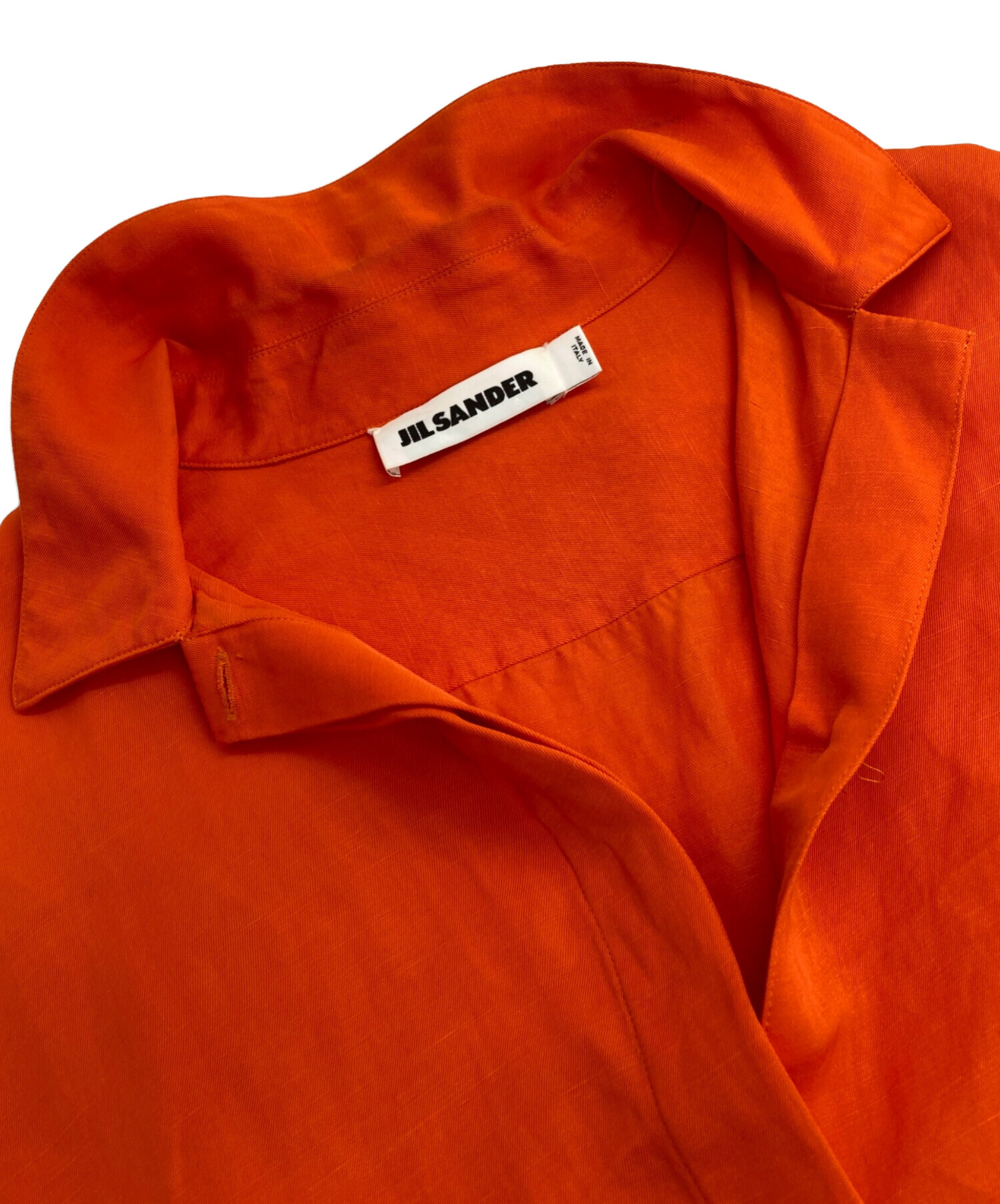 中古・古着通販】JIL SANDER (ジルサンダー) 半袖レーヨンシャツ