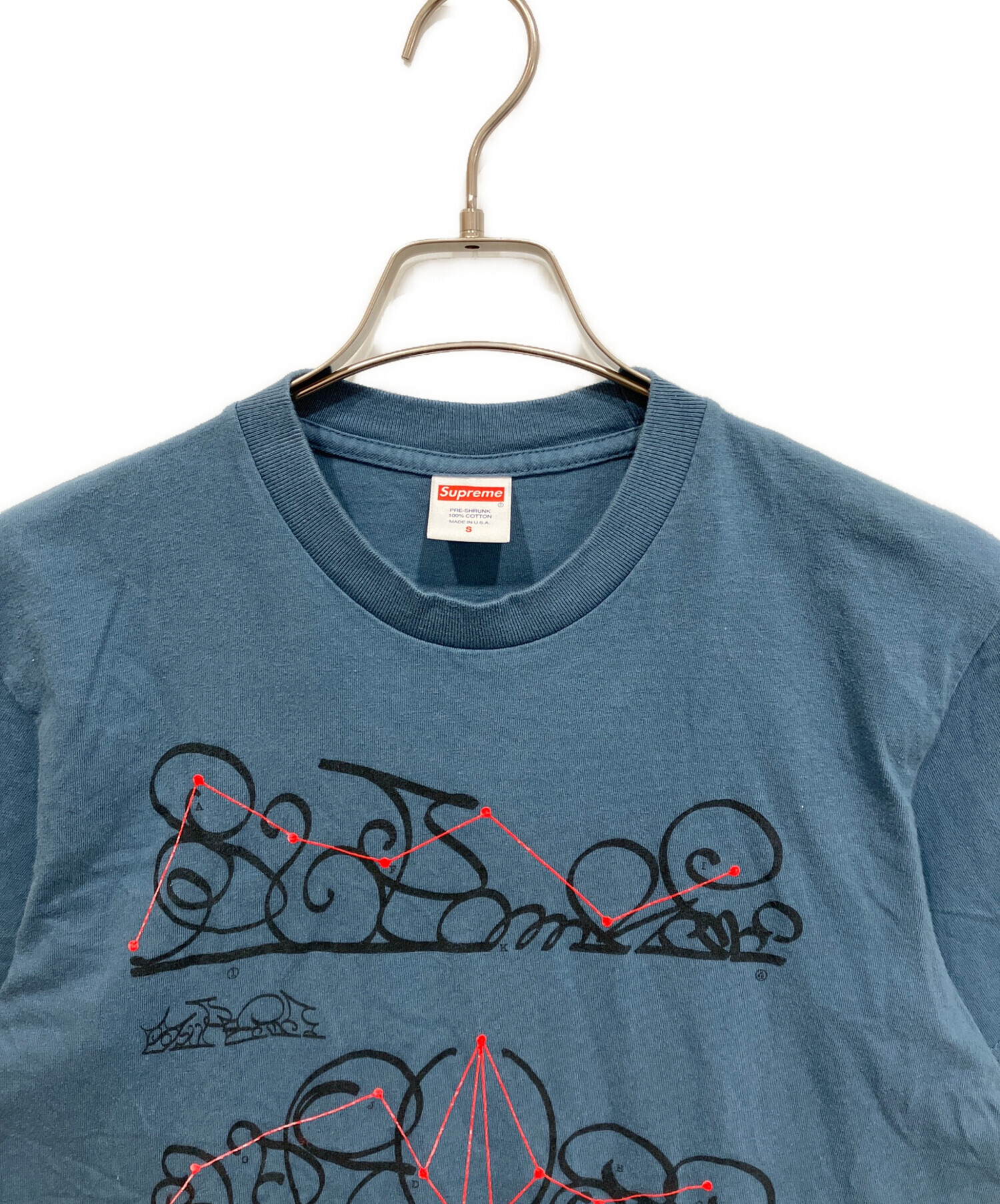 中古・古着通販】SUPREME (シュプリーム) 18AW System Tee ブルー