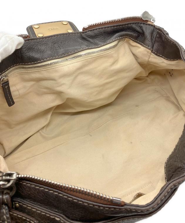 中古・古着通販】Chloe (クロエ) パディントン レザーハンドバッグ