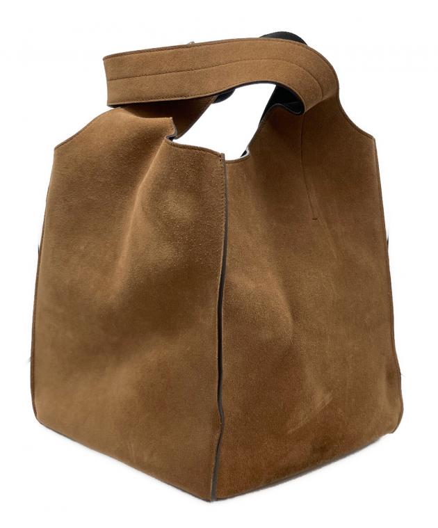 中古・古着通販】MAIYET (マイエット) スエードバッグ ブラウン 