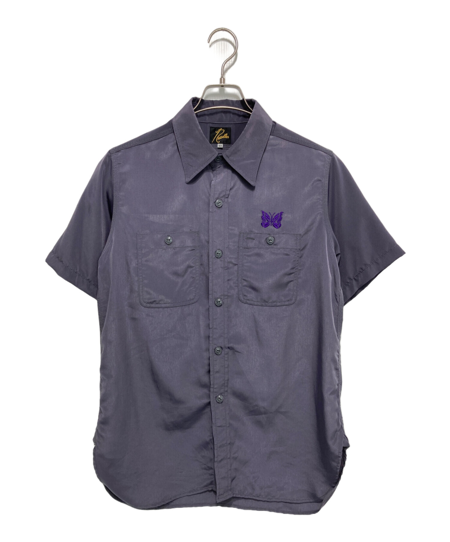 中古・古着通販】Needles (ニードルズ) S/S Work Shirt - Poly Cloth