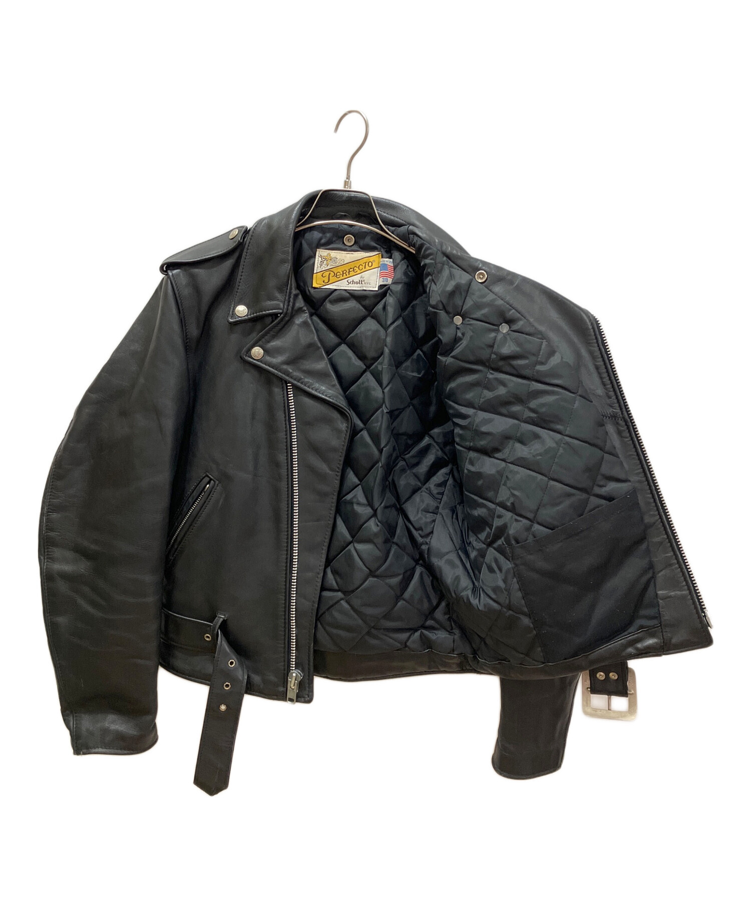 中古・古着通販】Schott (ショット) 90S ダブルレザーライダース