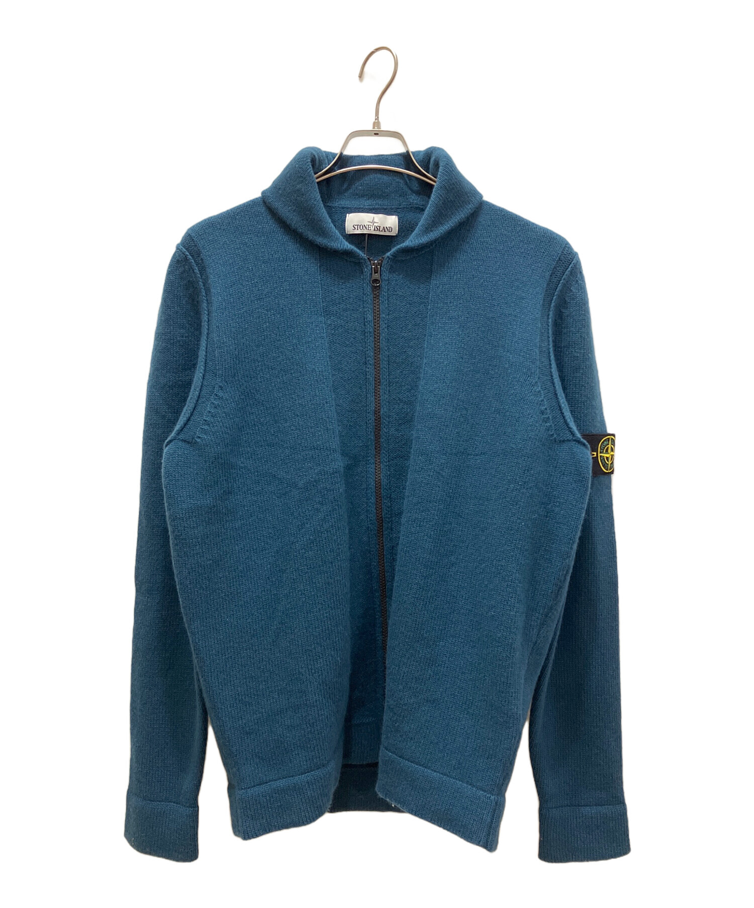 中古・古着通販】STONE ISLAND (ストーンアイランド) 18AW KNITTED ZIP