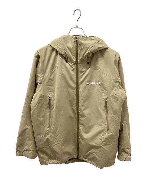 vintage mont-bell （モンベル）ベージュマウンテンパーカー mont-bellのマウンテンパーカー（ベージュ系）を使った人気