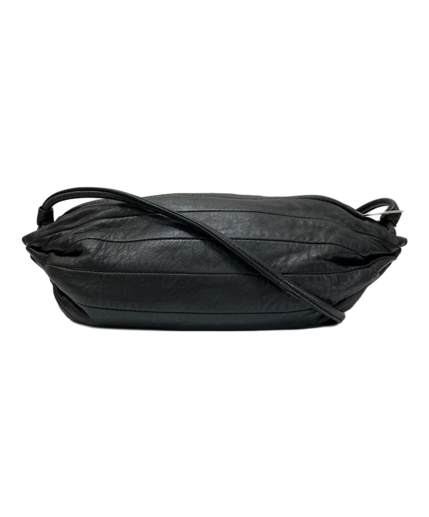 【美品】Marimekko　KARLA ショルダーバッグ　ブラック 中古・古着通販】marimekko (マリメッコ) KARLA ショルダーバッグ