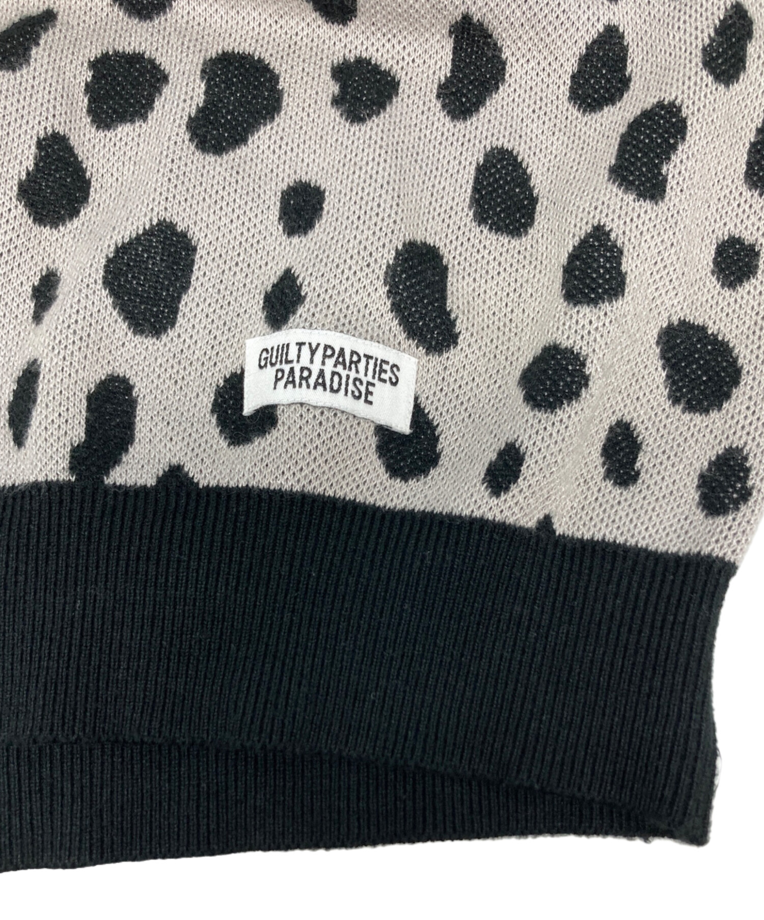 中古・古着通販】WACKO MARIA (ワコマリア) 24SS LEOPARD KNIT POLO