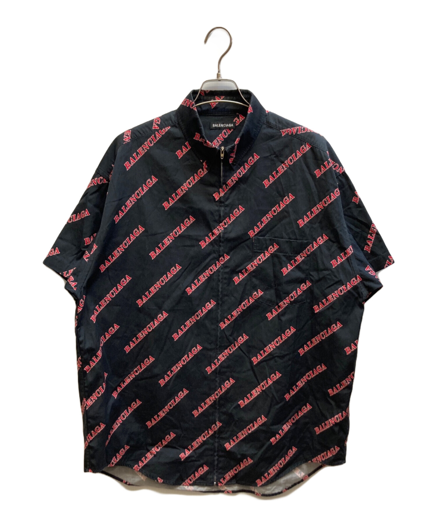 中古・古着通販】BALENCIAGA (バレンシアガ) Alloverスポーティジップ 