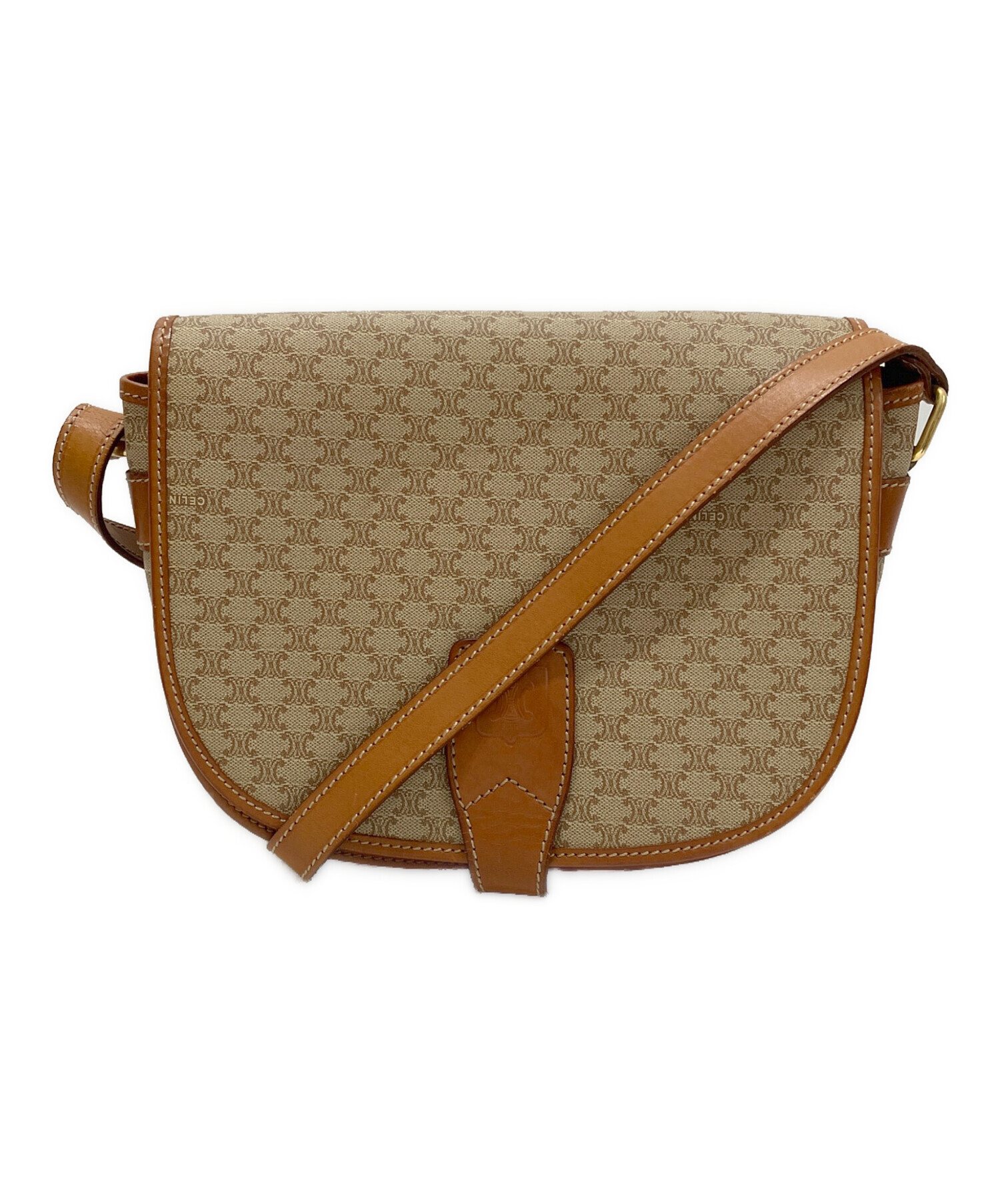 CELINE セリーヌ マカダム柄 ショルダーバッグ フラップ 【公式通販】