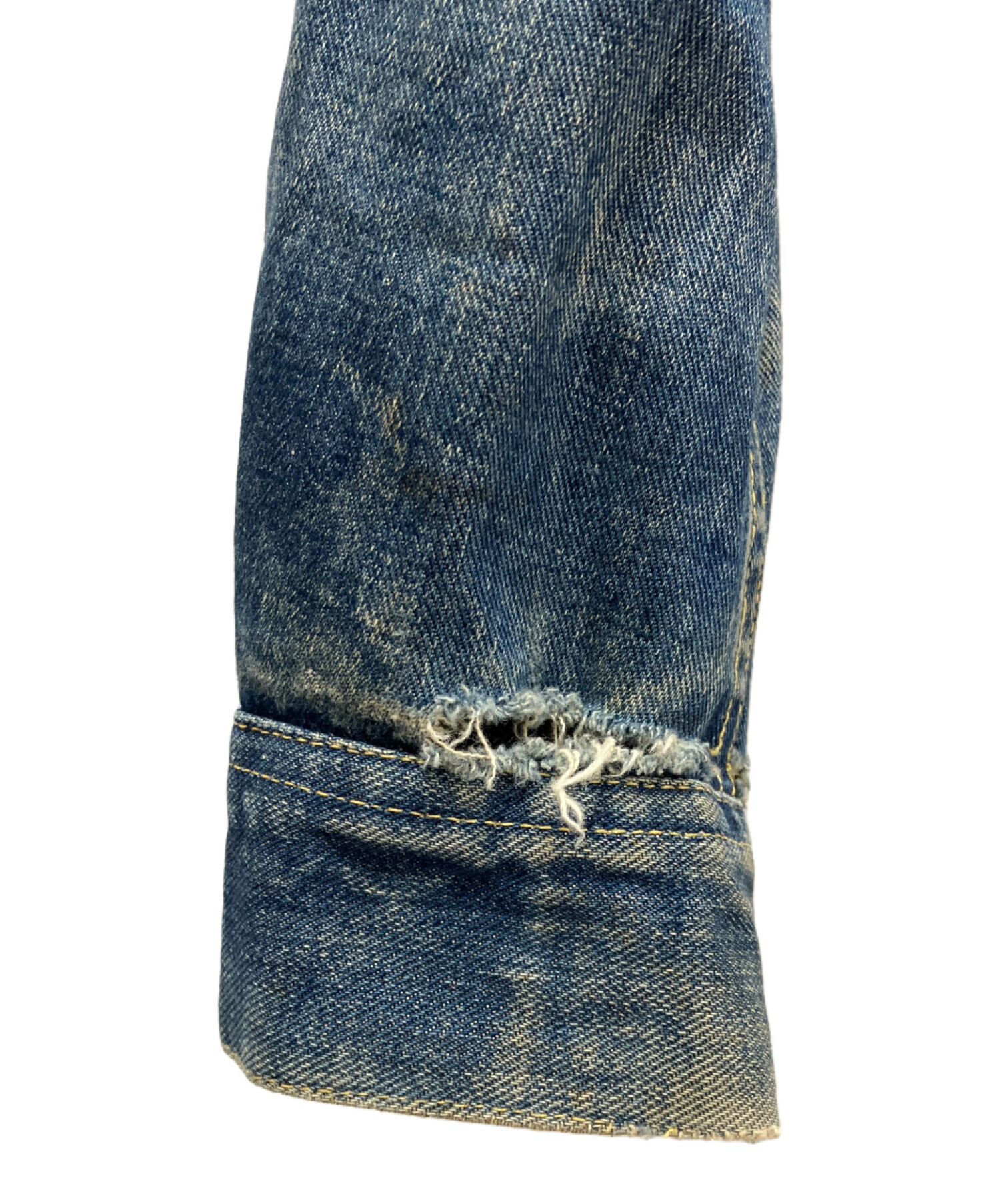 中古・古着通販】LEE (リー) 70S デニムジャケット ブルー サイズ:38