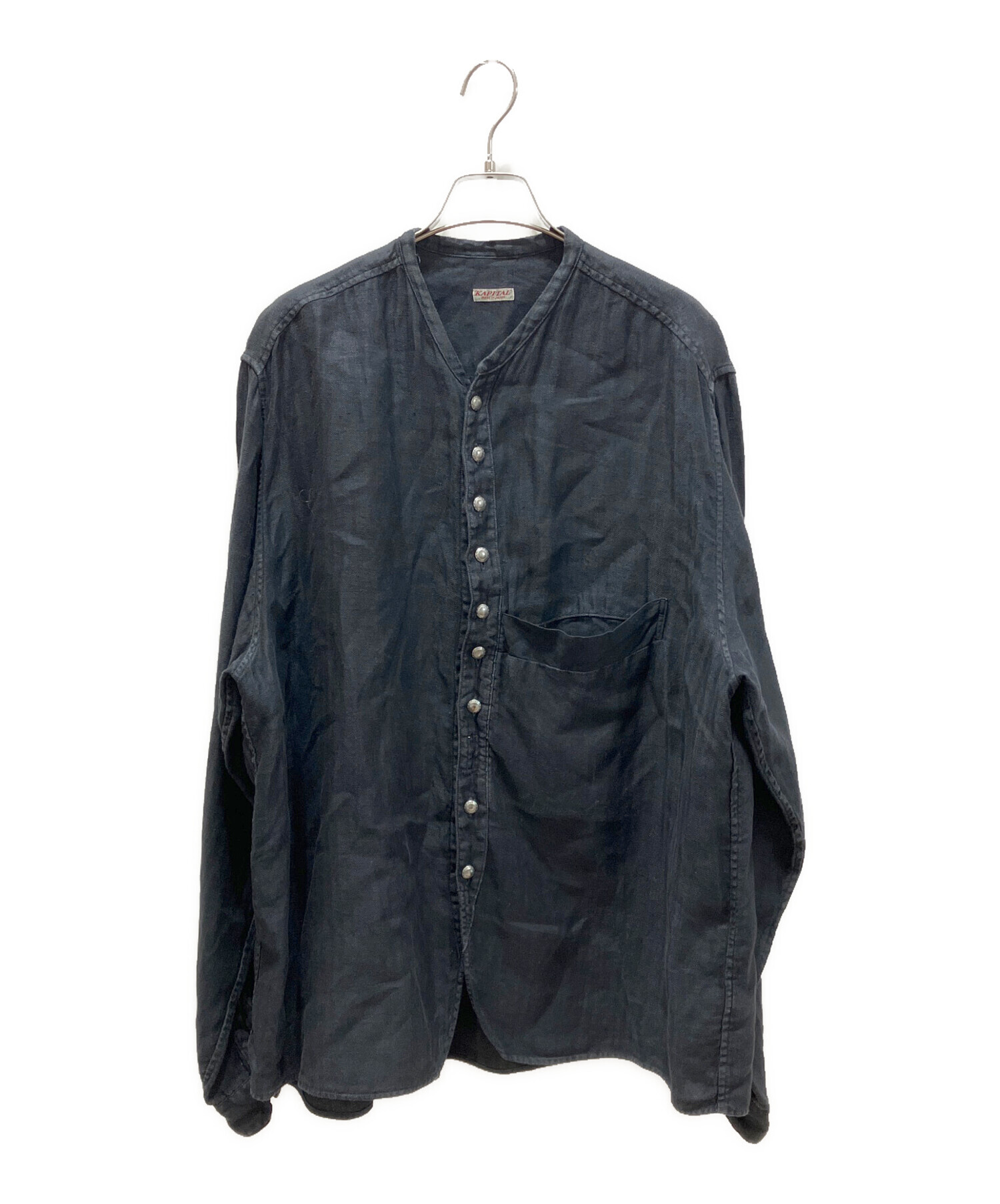 中古・古着通販】KAPITAL (キャピタル) ガーゼリネンヘリンボン