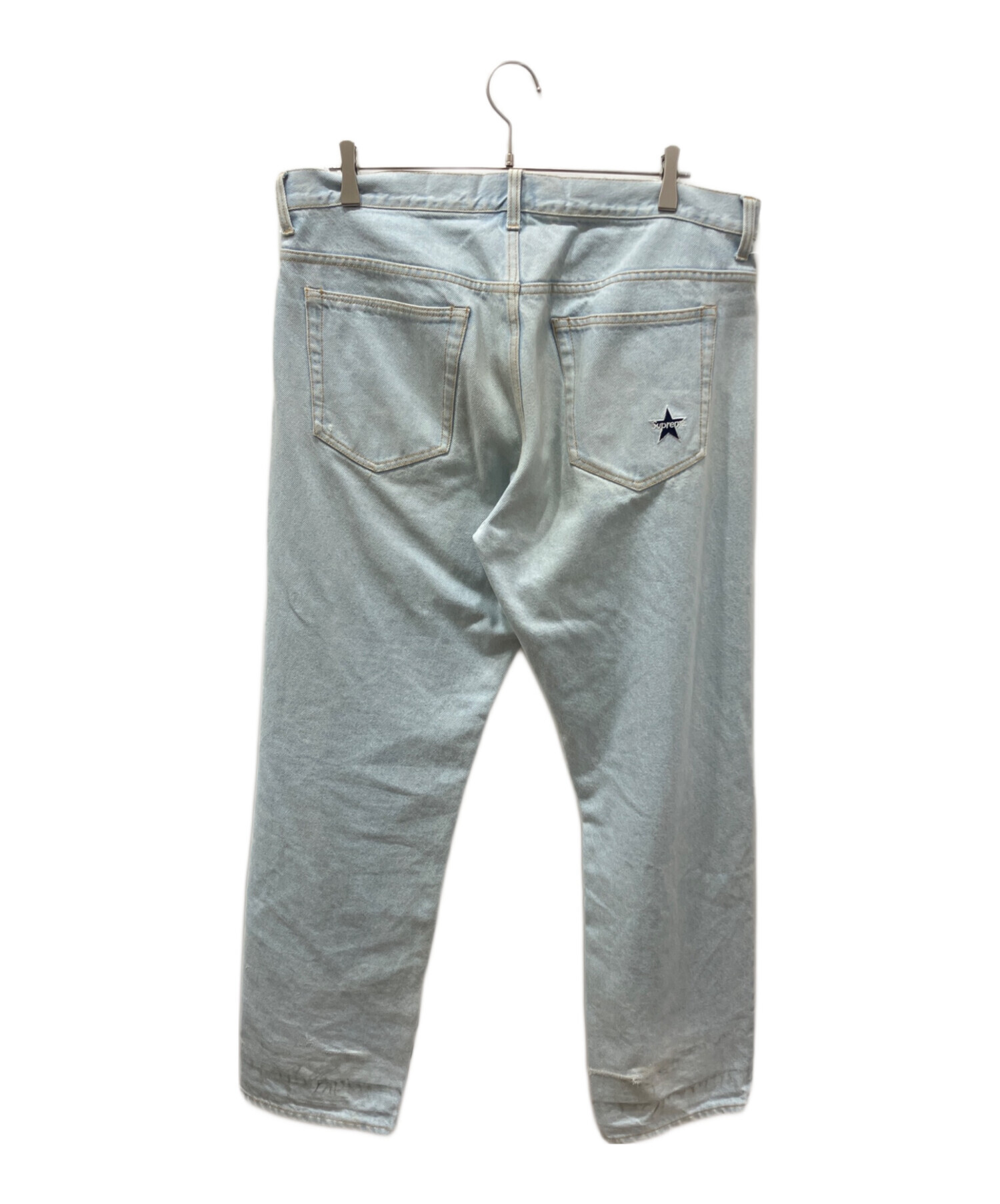 シュプリーム　デニム34 中古・古着通販】Supreme (シュプリーム) 21SS Washed Regular Jeans