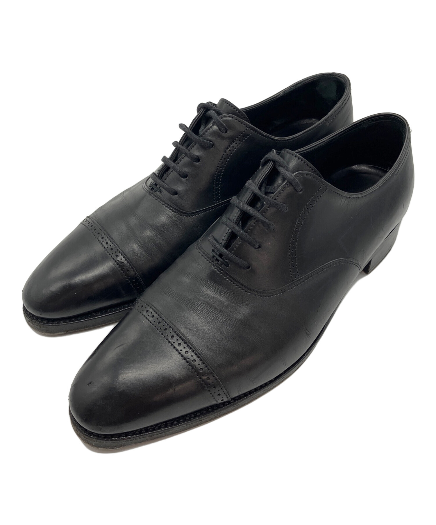 未使用品 JOHN LOBB Philip Ⅱ ブラック 7E 中古・古着通販】JOHN LOBB (ジョンロブ) Philip II ストレートチップ