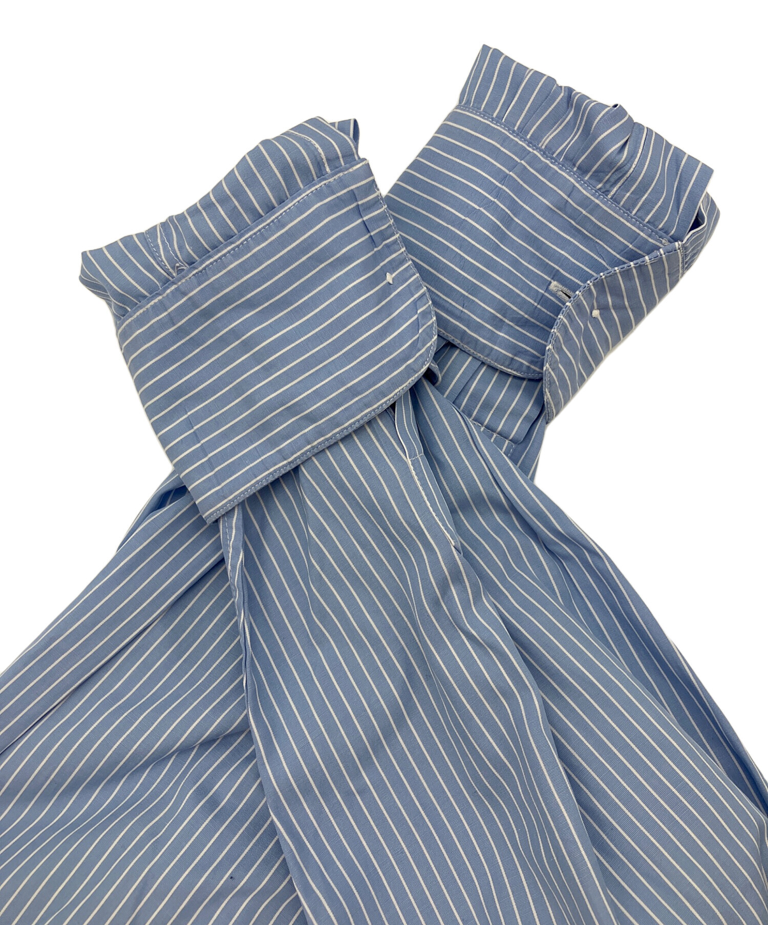 中古・古着通販】HERMES (エルメス) セリエボタン ストライプシャツ