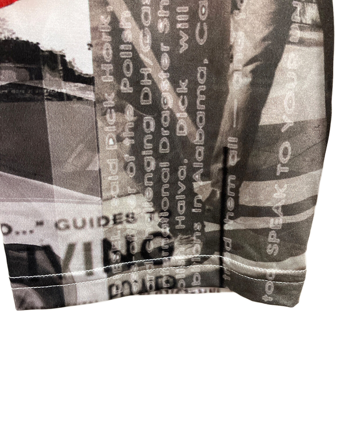 中古・古着通販】DIESEL (ディーゼル) グラフィックカットソー レッド