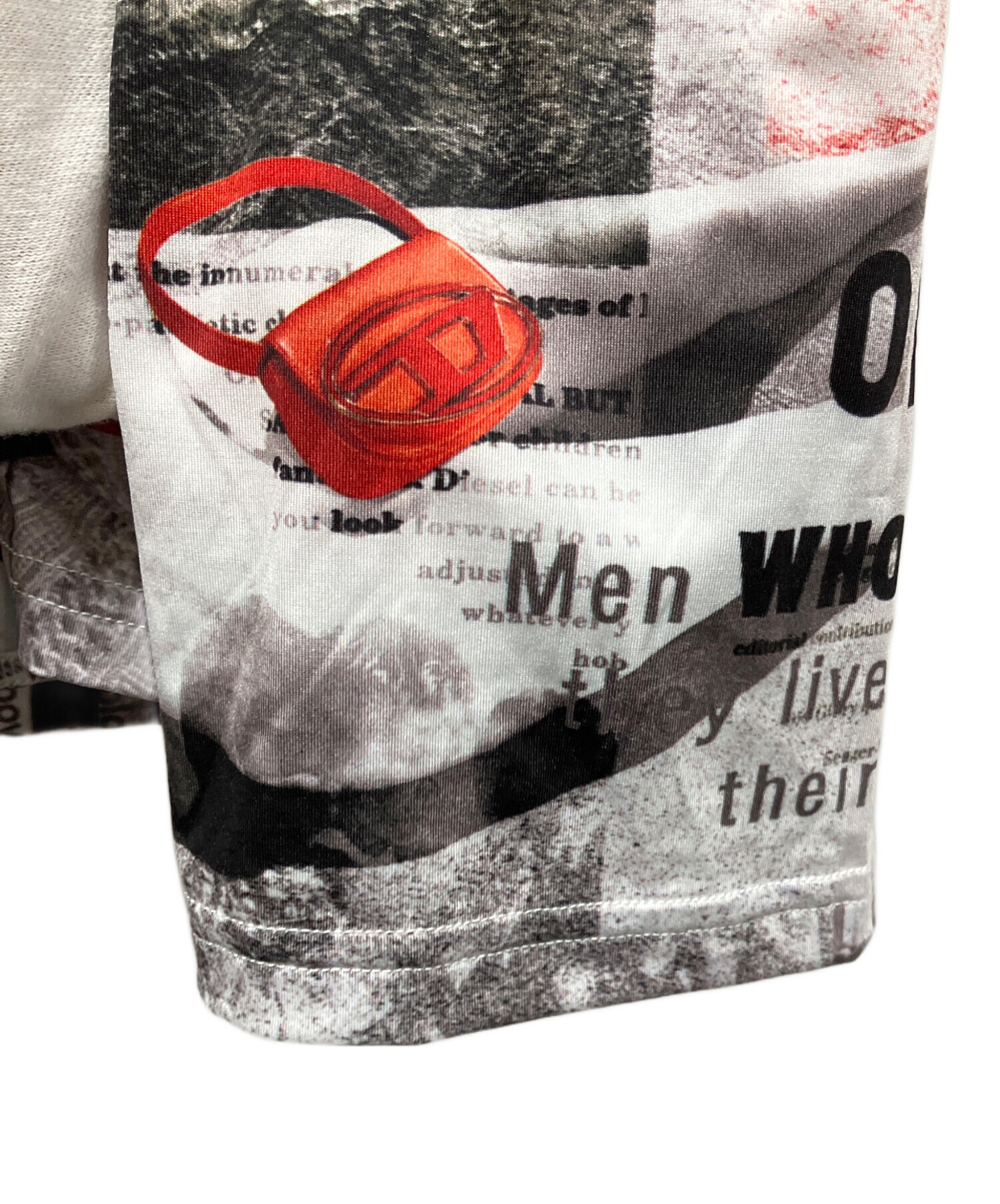 定価59400円 DIESEL 赤タグ 近年モデル コーティングカットソー 定価59400円 DIESEL 赤タグ 近年モデル コーティングカットソー 定価