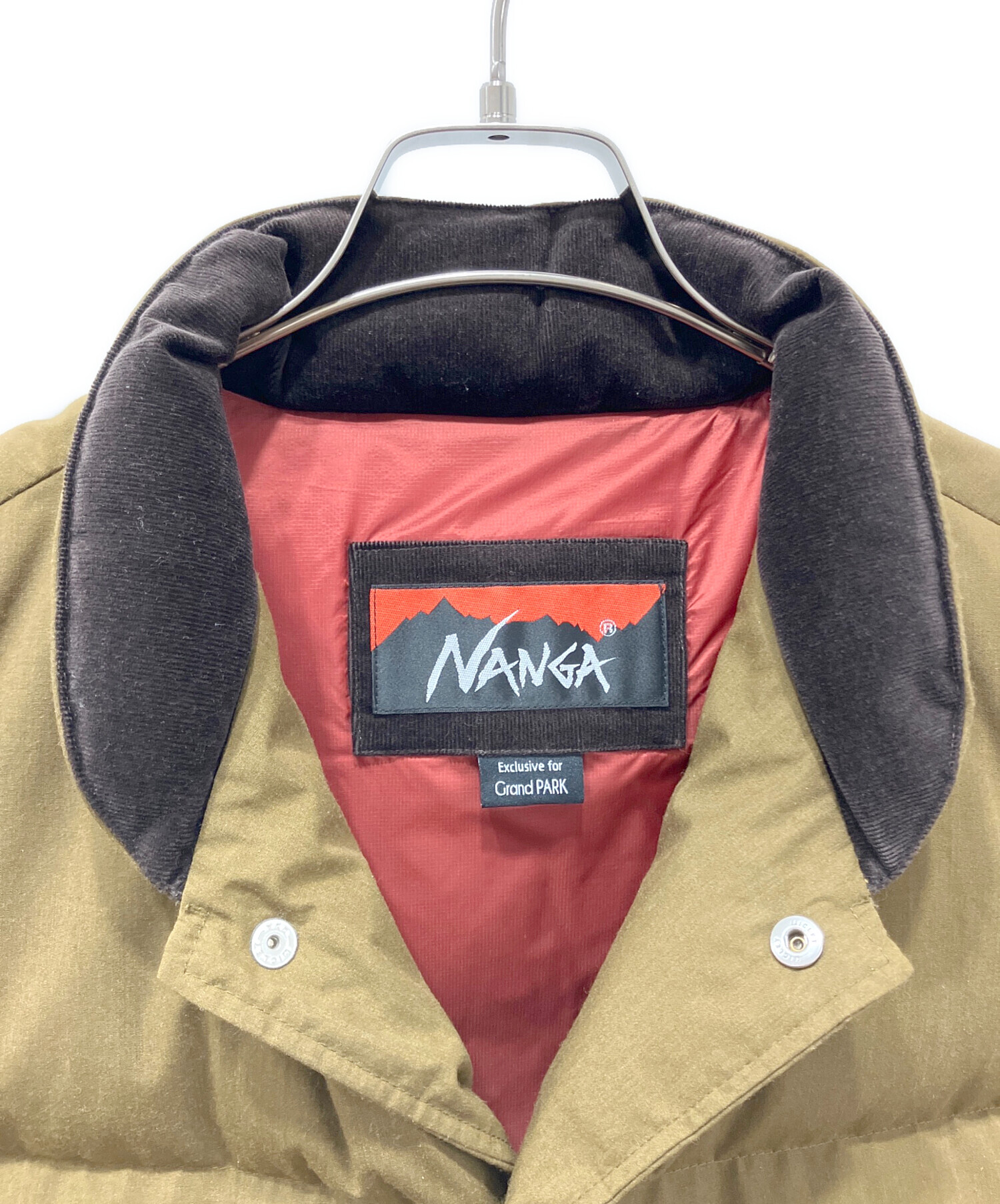 中古・古着通販】NANGA (ナンガ) GRAND PARK (グランド パーク) 別注