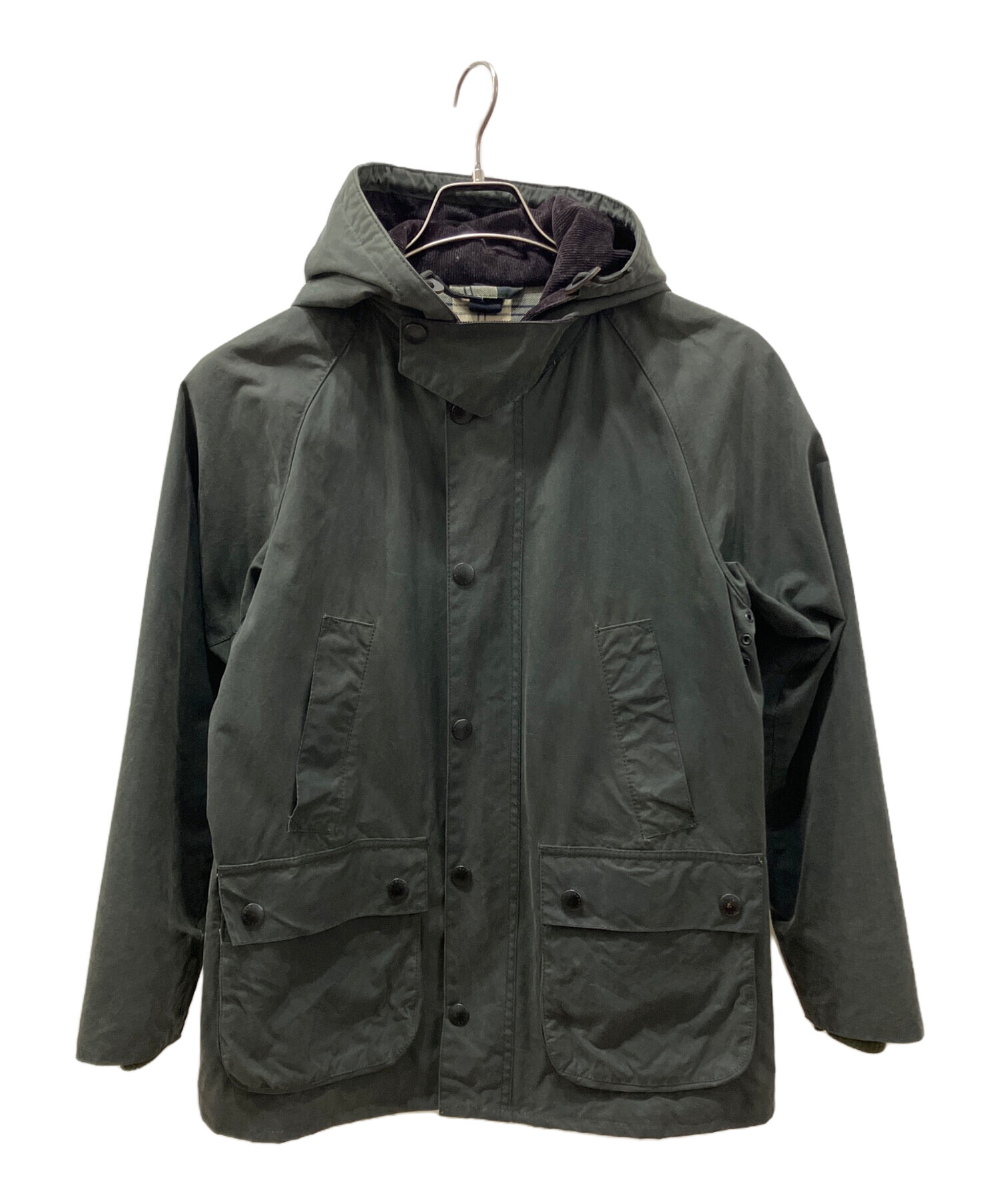 未使用 ノンオイル Barbour Hooded Bedale SL 36 中古・古着通販】Barbour (バブアー) HOODED BEDALE SL オイルド