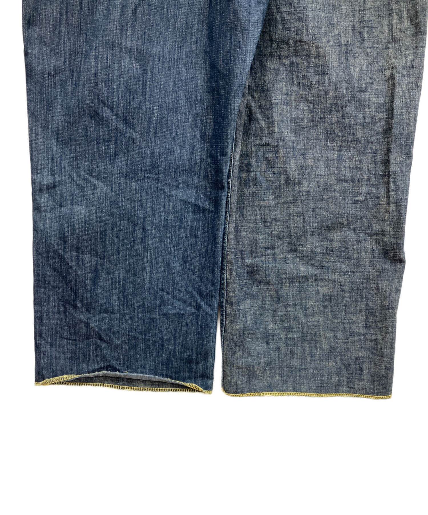 中古・古着通販】KAPITAL (キャピタル) 2TONE HAPPY オーバーオール