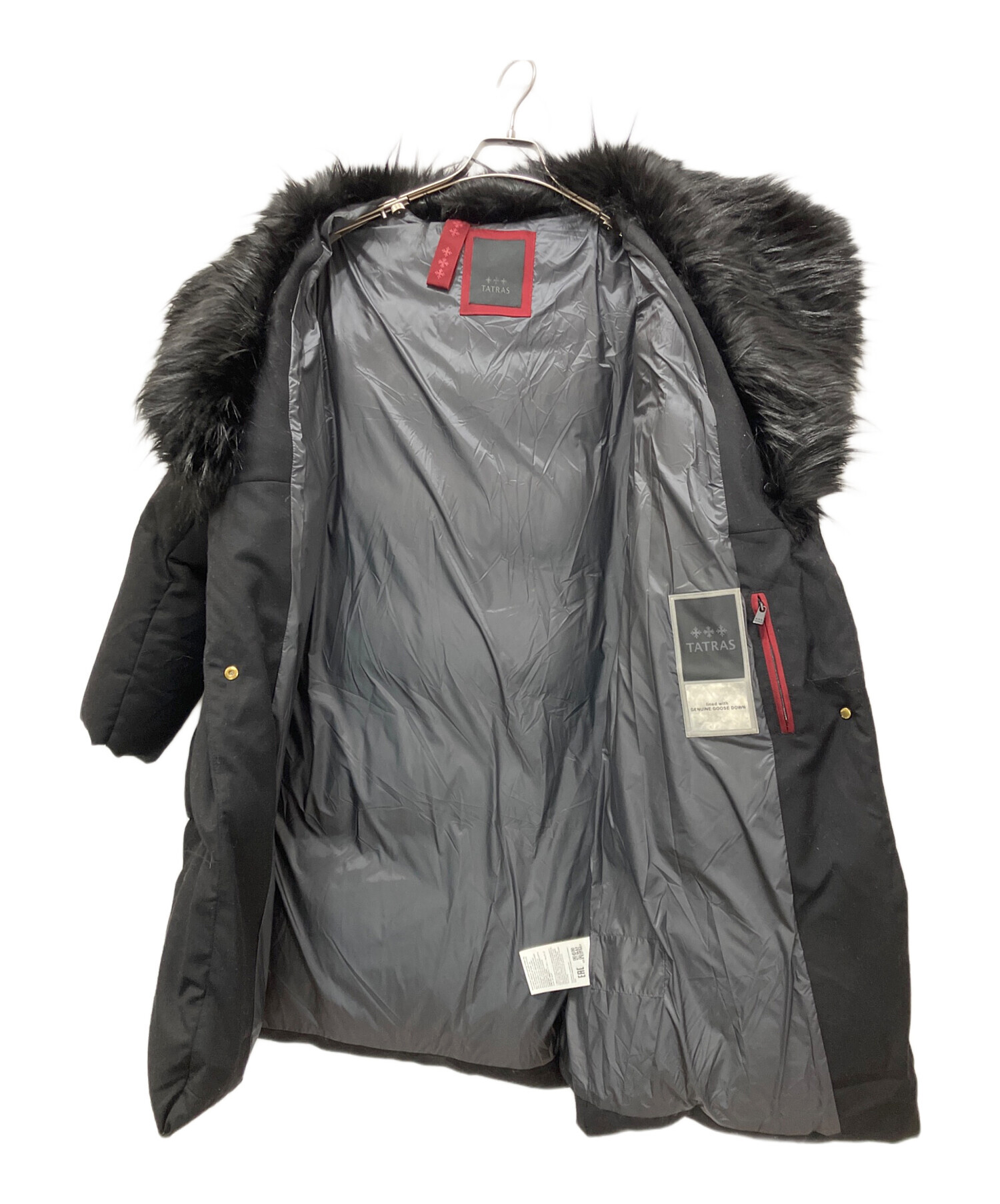 中古・古着通販】TATRAS (タトラス) ORA ダウンコート ブラック サイズ