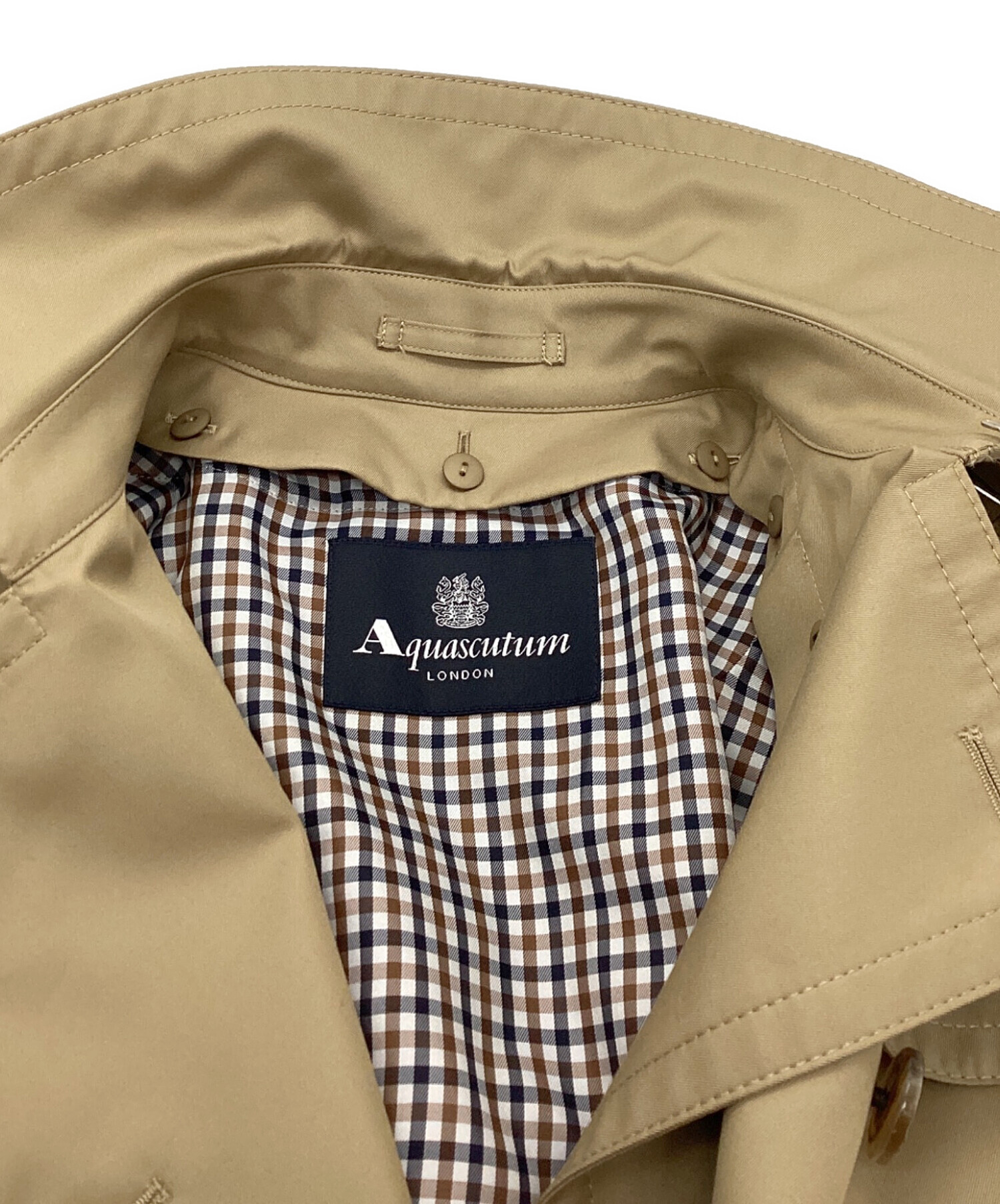 中古・古着通販】Aquascutum (アクアスキュータム) ライナー付き