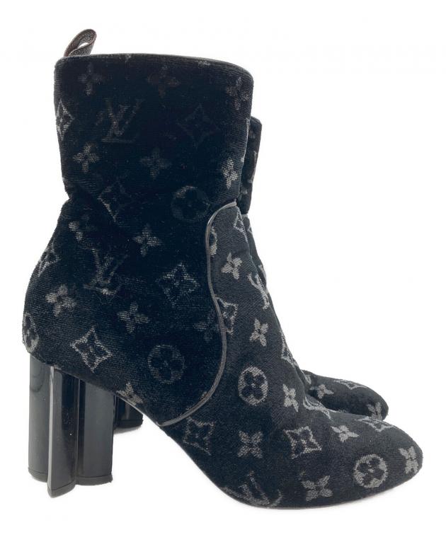 未使用品 ルイヴィトン 靴 24cm シルエットライン モノグラム パンプス 中古・古着通販】LOUIS VUITTON (ルイ ヴィトン) シルエットライン