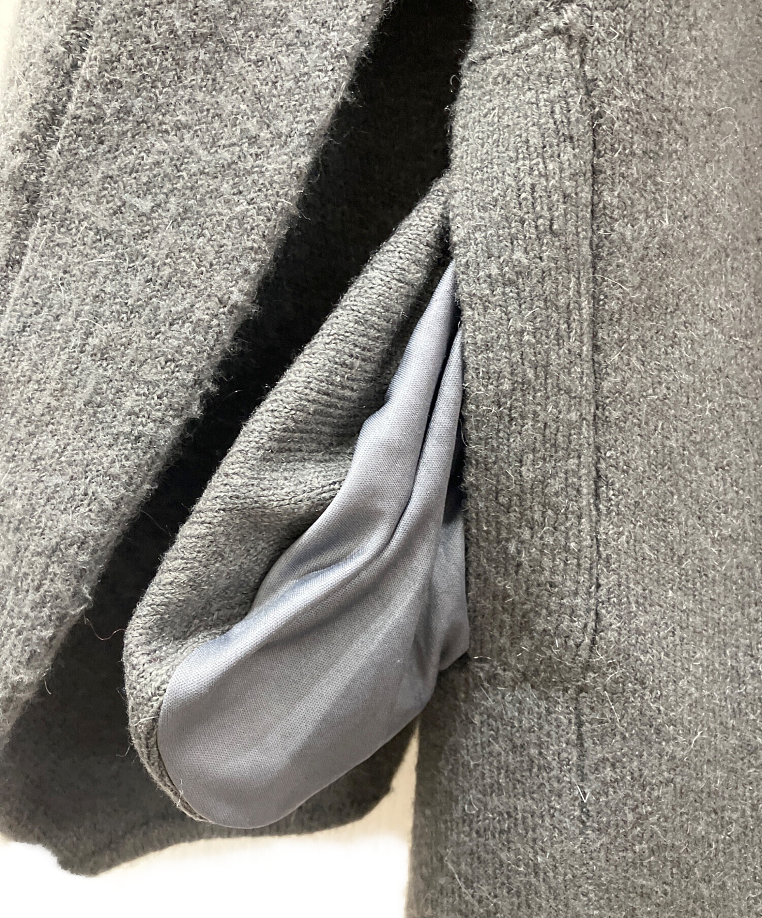 中古・古着通販】Snidel (スナイデル) ファーフードニットコート