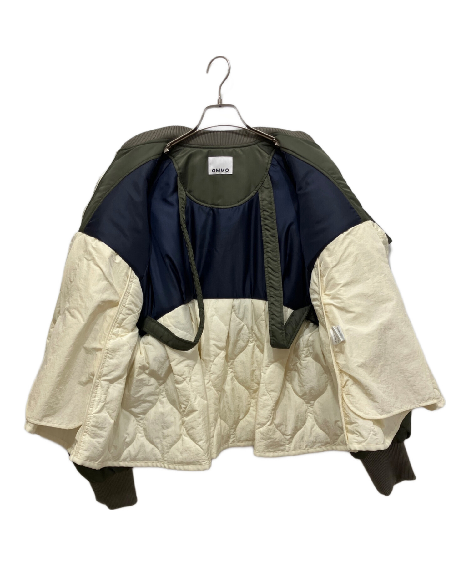 中古・古着通販】OMMO (オーエムエムオー) PEPLUM QUILTING MA-1