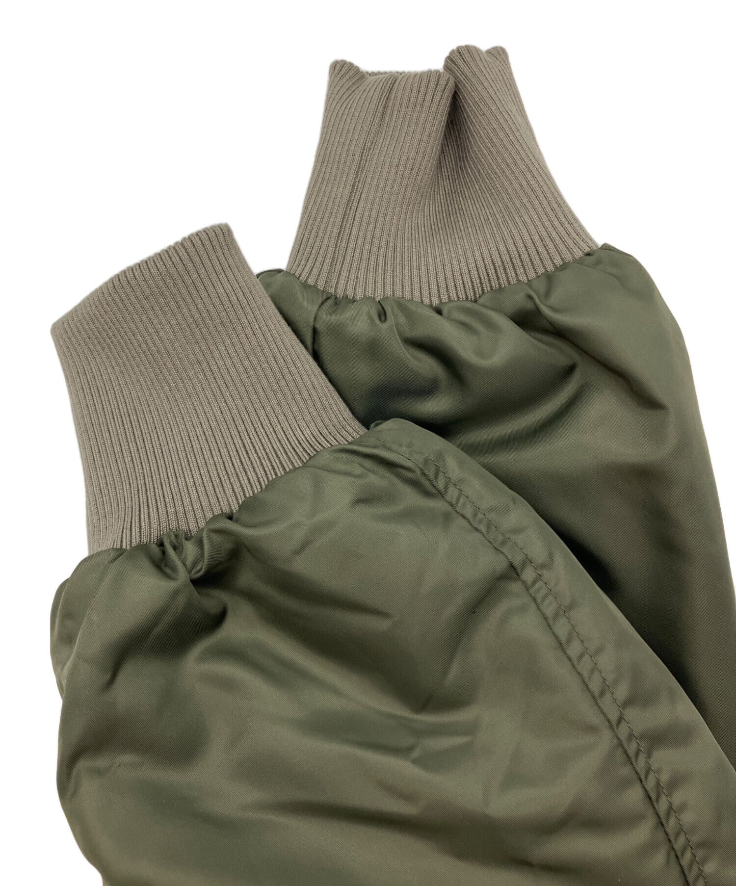 中古・古着通販】OMMO (オーエムエムオー) PEPLUM QUILTING MA-1