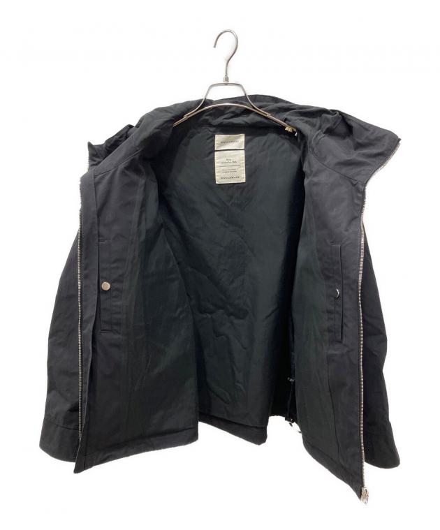 MARKAWARE ヘビーオールウェザークロスキャリーオールジャケット ブラック 中古・古着通販】MARKAWARE (マーカウェア) ヘビーオールウェザー