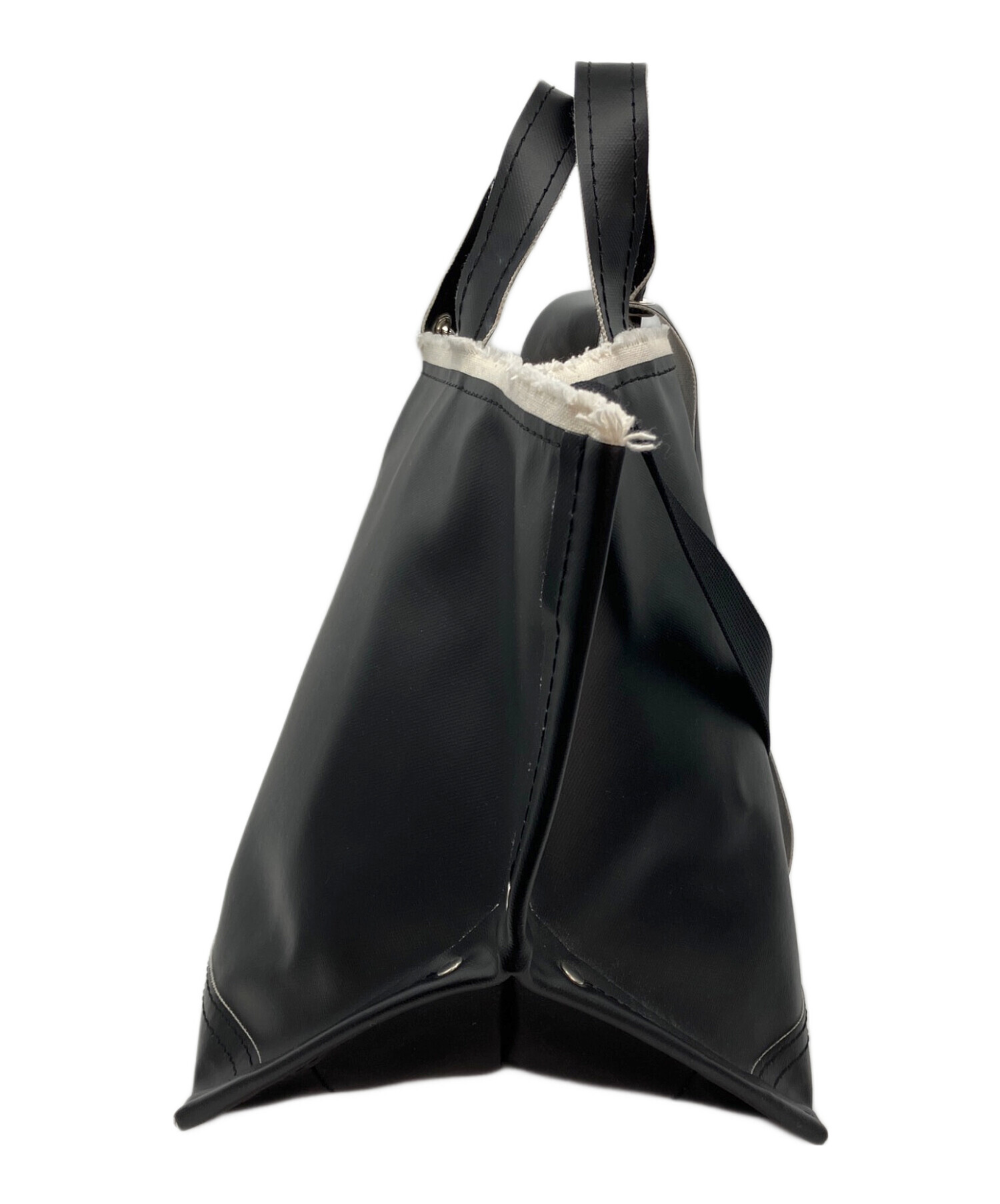 【美品】  ebagos / エバゴス | 2way ショルダー付き シェニール・アーカイブ ふっくらトート バッグ | ダークブラウン | レディース 2way ショルダー付き シェニール・アーカイブ ふっくらトート バッグ