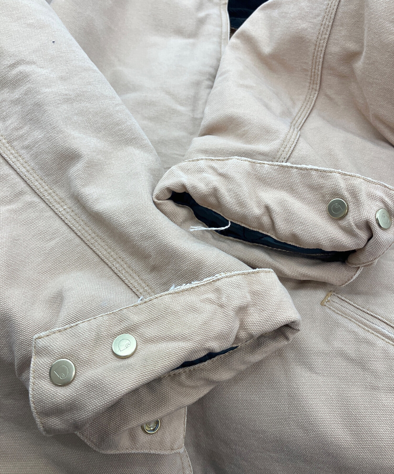 美品 Carhartt WIP デトロイトジャケット S ベージュ系 カーハート 美品 Carhartt WIP デトロイトジャケット S ベージュ系 カーハート