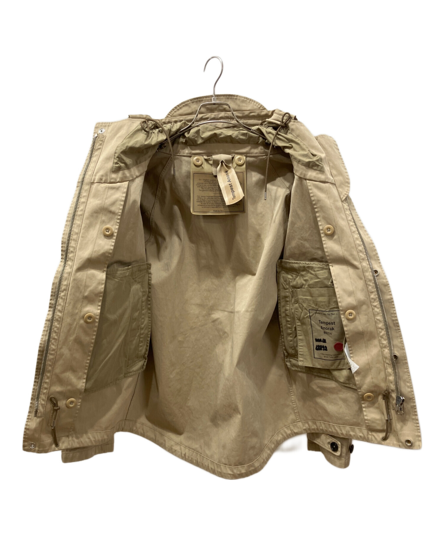 中古・古着通販】TEN-C (テンシー) TEMPEST ANORAK OJJ テンペスト