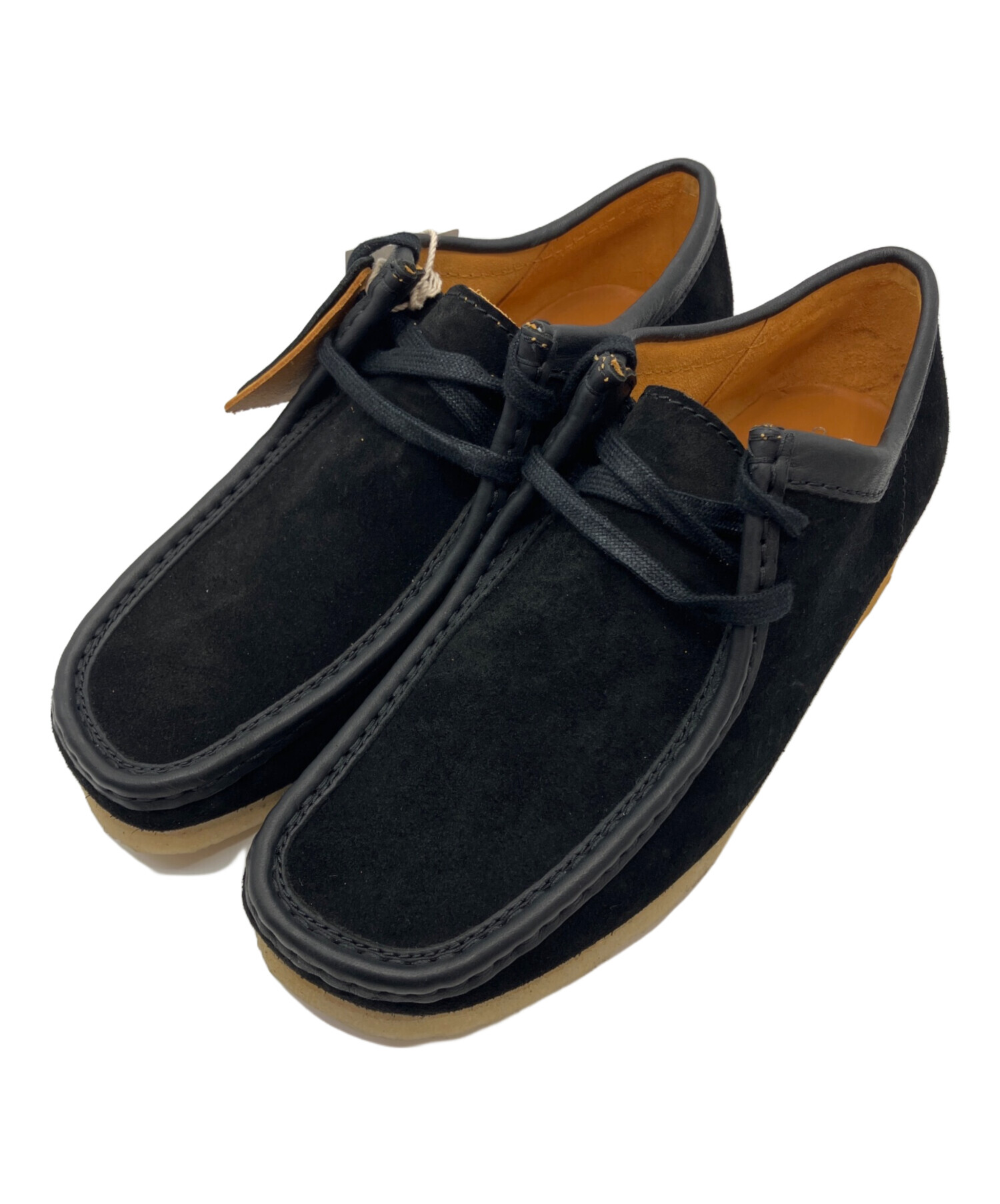 中古・古着通販】CLARKS (クラークス) Wallabee Boot Black Suede