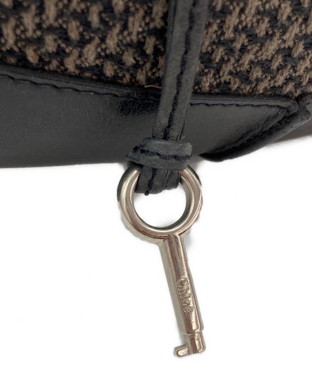 中古・古着通販】Chloe (クロエ) パディントンツイードレザー