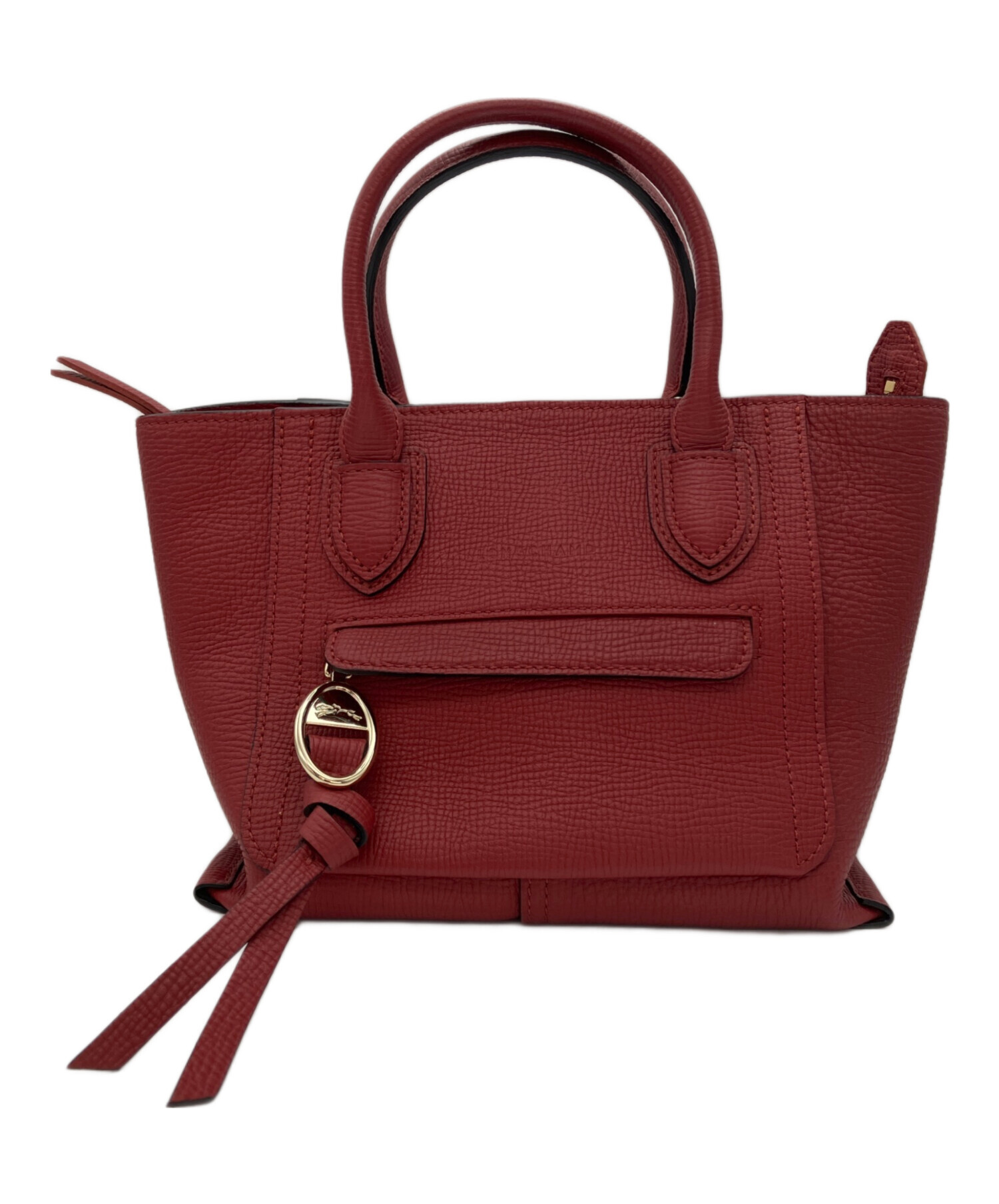 中古・古着通販】LONGCHAMP (ロンシャン) MAIL BOX 2WAY ハンドバッグ