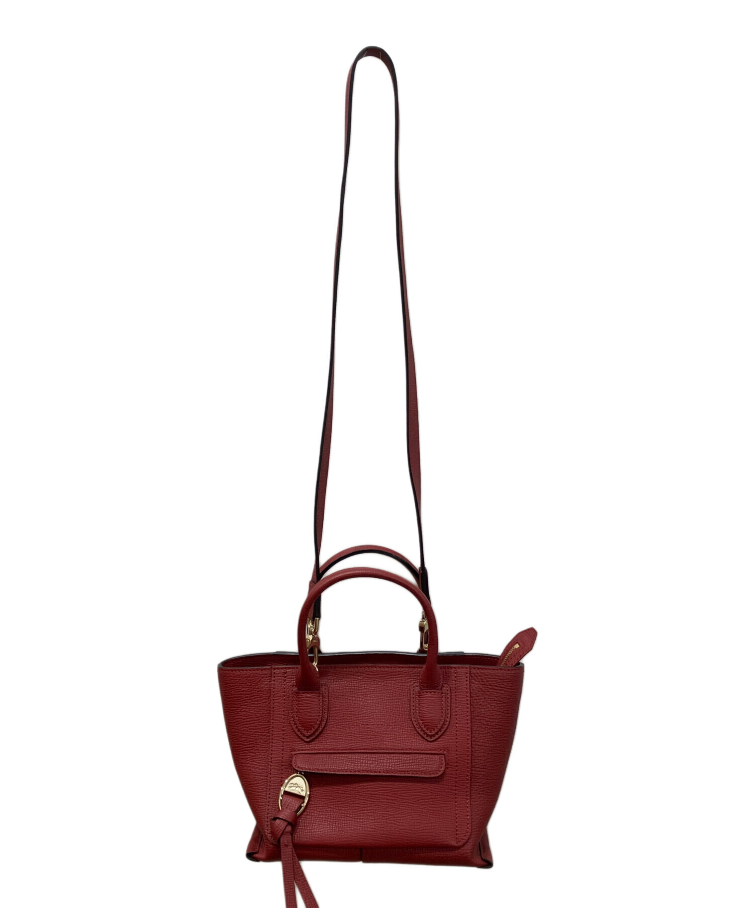 中古・古着通販】LONGCHAMP (ロンシャン) MAIL BOX 2WAY ハンドバッグ