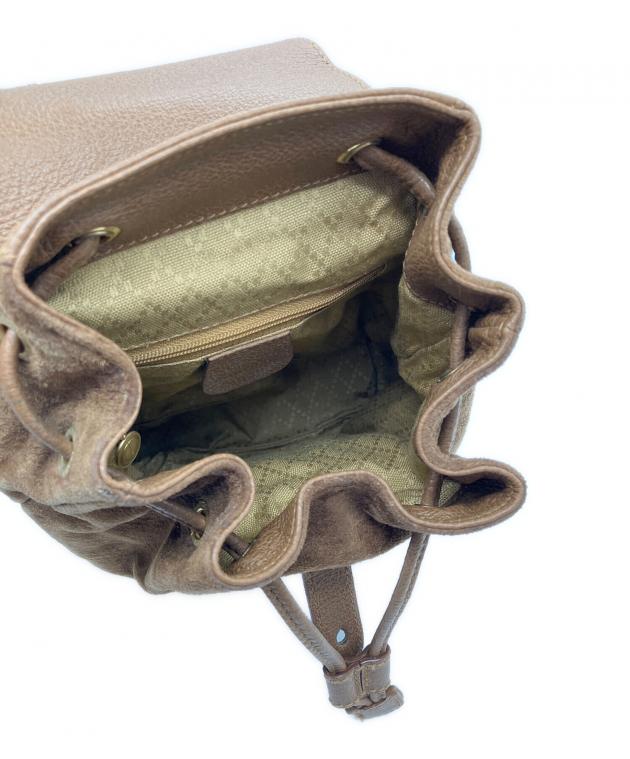 中古・古着通販】GUCCI (グッチ) バンブー スエード ミニリュック