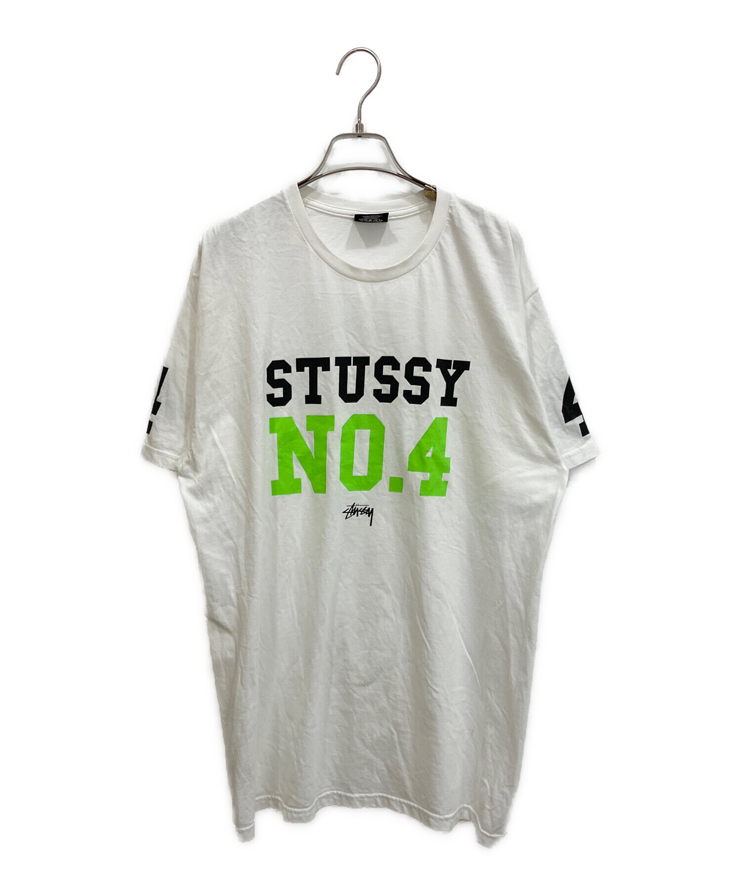新品未使用　Stussy グラフィックTシャツ Lサイズ ホワイト 中古・古着通販】stussy (ステューシー) プリントTシャツ ホワイト